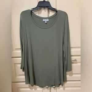 JM Collection plus size tunic top - new, never worn
